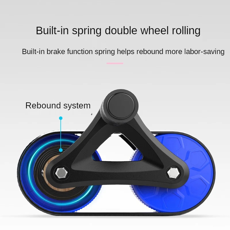 Automatische rebound dubbelwie - Ab Roller Wheel With Elbow Support recensie en prijs